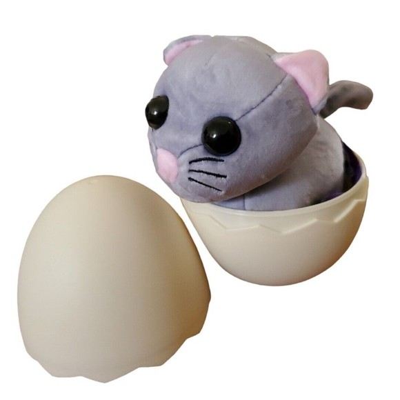 Adopt Me Pets Surprise Plush GRAY CAT Mystery Egg Series 1 With Code 2023 Roblox - Picture 2 of 3